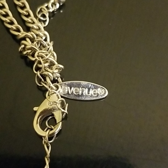 Avenue Gold Plated Tassel Chain Necklace - Picture 5 of 5